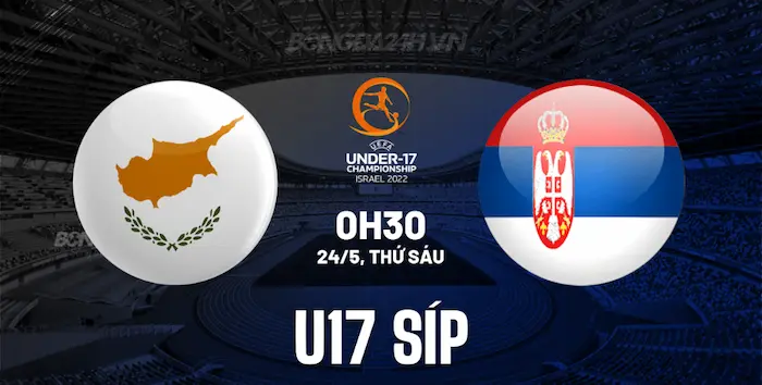 Xem trước thông tin đánh giá trận đấu U17 Ukraine và U17 Síp